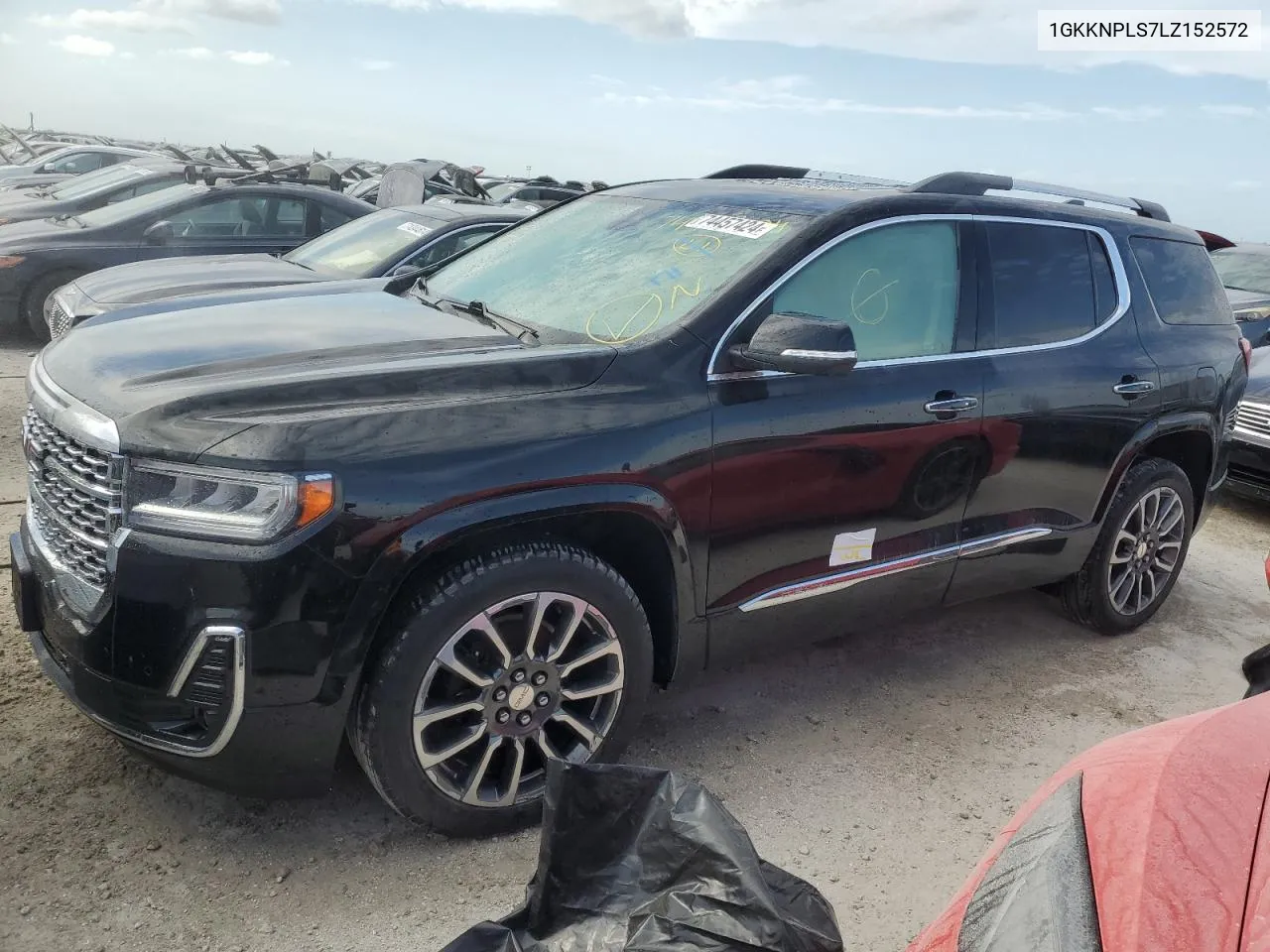 2020 GMC Acadia Denali VIN: 1GKKNPLS7LZ152572 Lot: 74457424