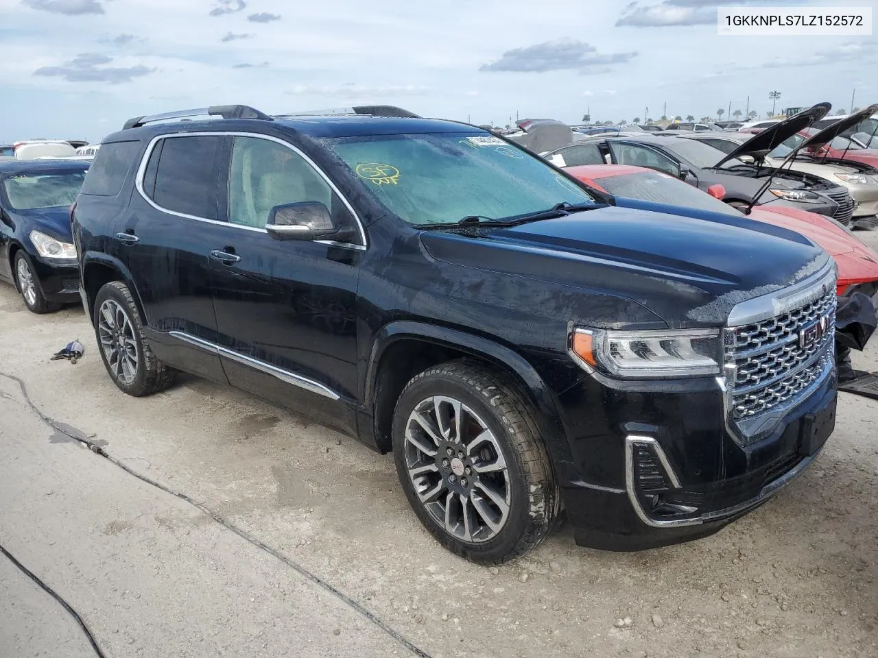 2020 GMC Acadia Denali VIN: 1GKKNPLS7LZ152572 Lot: 74457424