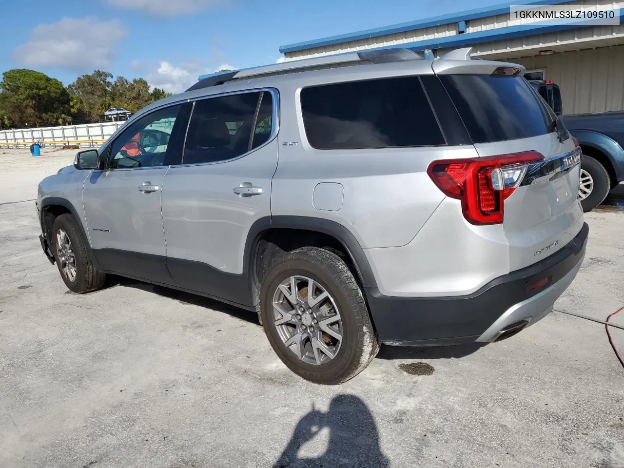 2020 GMC Acadia Slt VIN: 1GKKNMLS3LZ109510 Lot: 74500894