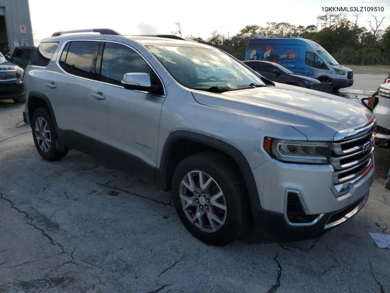 2020 GMC Acadia Slt VIN: 1GKKNMLS3LZ109510 Lot: 74500894