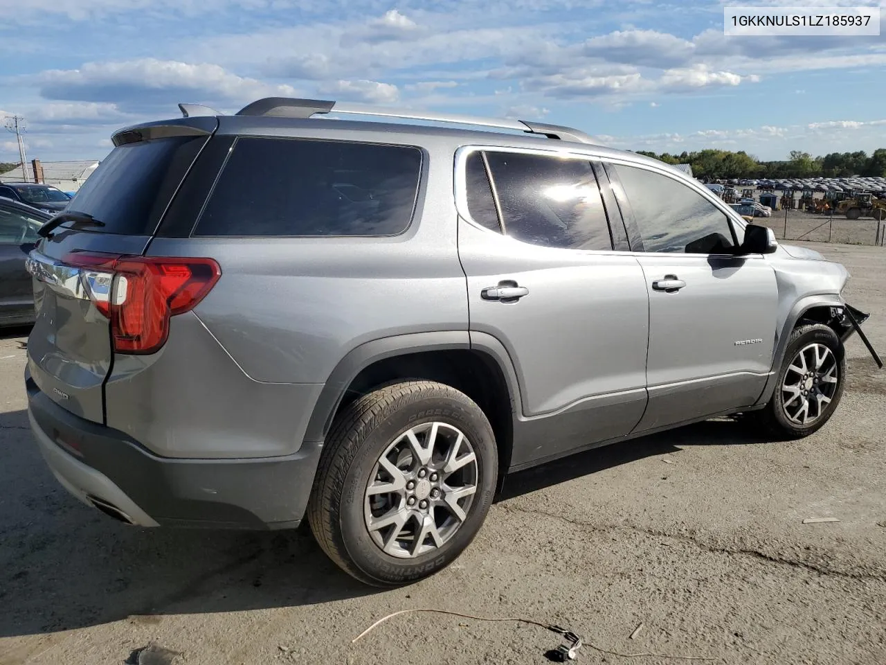 2020 GMC Acadia Slt VIN: 1GKKNULS1LZ185937 Lot: 75186744