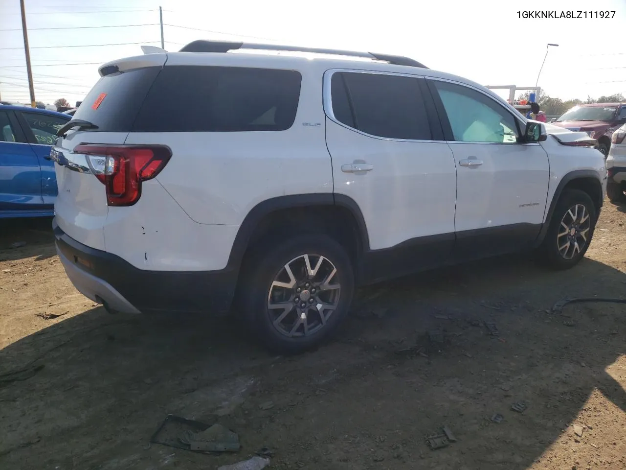 1GKKNKLA8LZ111927 2020 GMC Acadia Sle