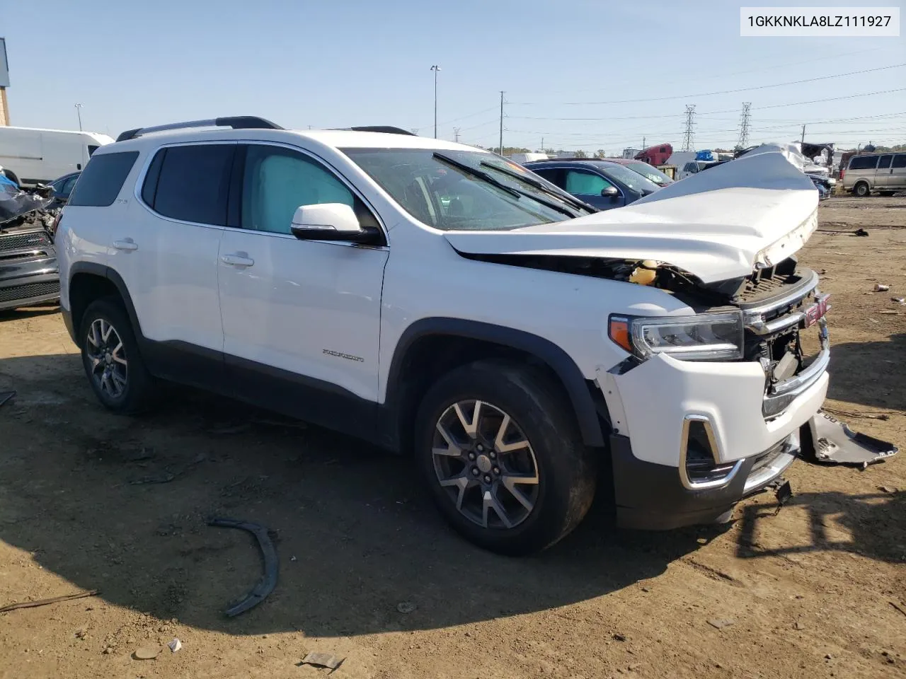 1GKKNKLA8LZ111927 2020 GMC Acadia Sle