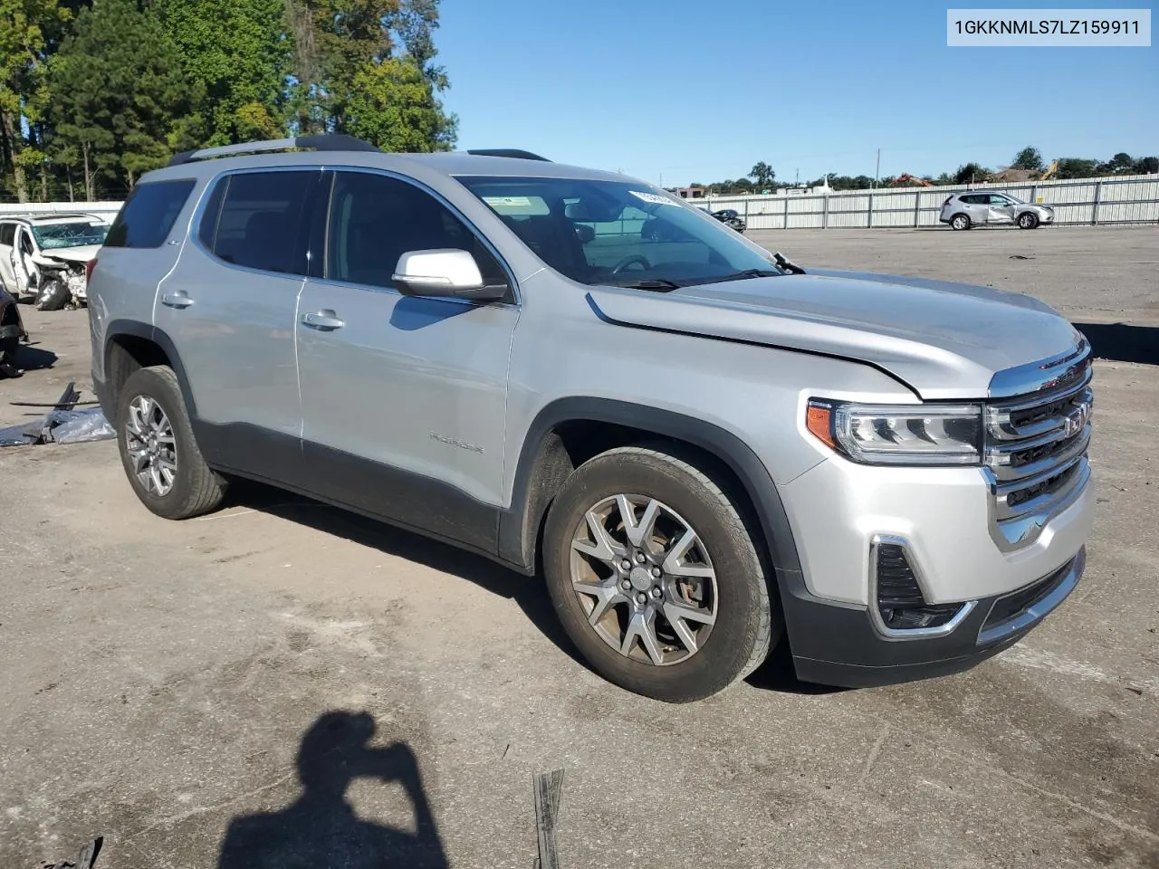 2020 GMC Acadia Slt VIN: 1GKKNMLS7LZ159911 Lot: 75545634