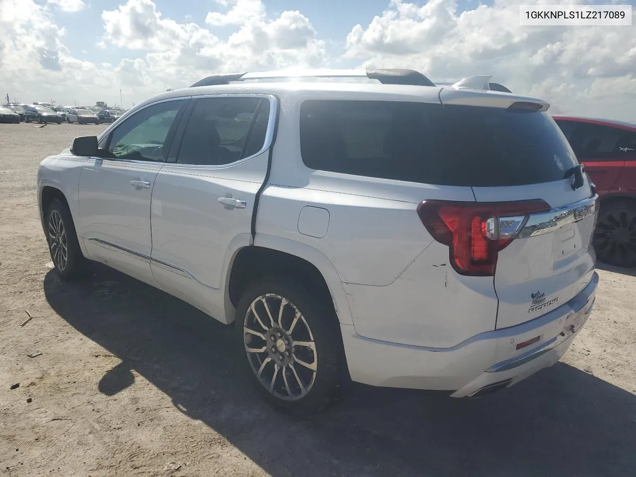 2020 GMC Acadia Denali VIN: 1GKKNPLS1LZ217089 Lot: 75684374