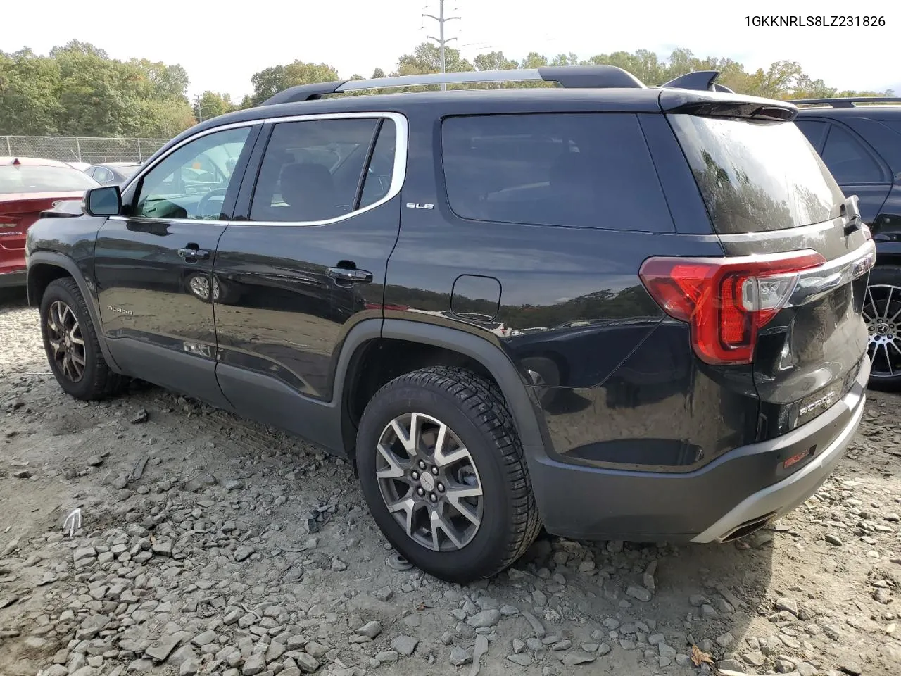 2020 GMC Acadia Sle VIN: 1GKKNRLS8LZ231826 Lot: 76118624