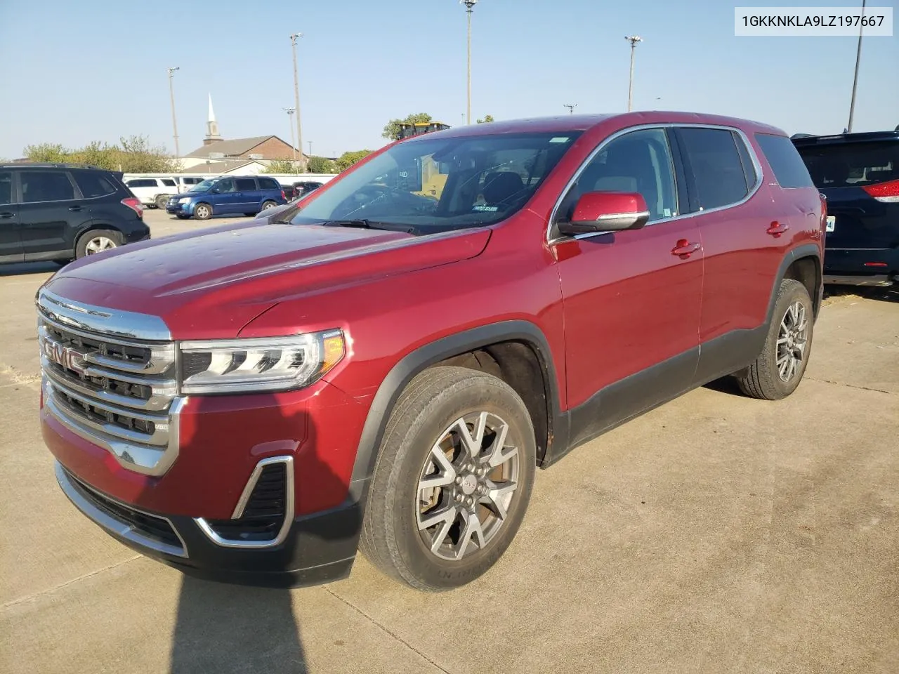 2020 GMC Acadia Sle VIN: 1GKKNKLA9LZ197667 Lot: 76135754