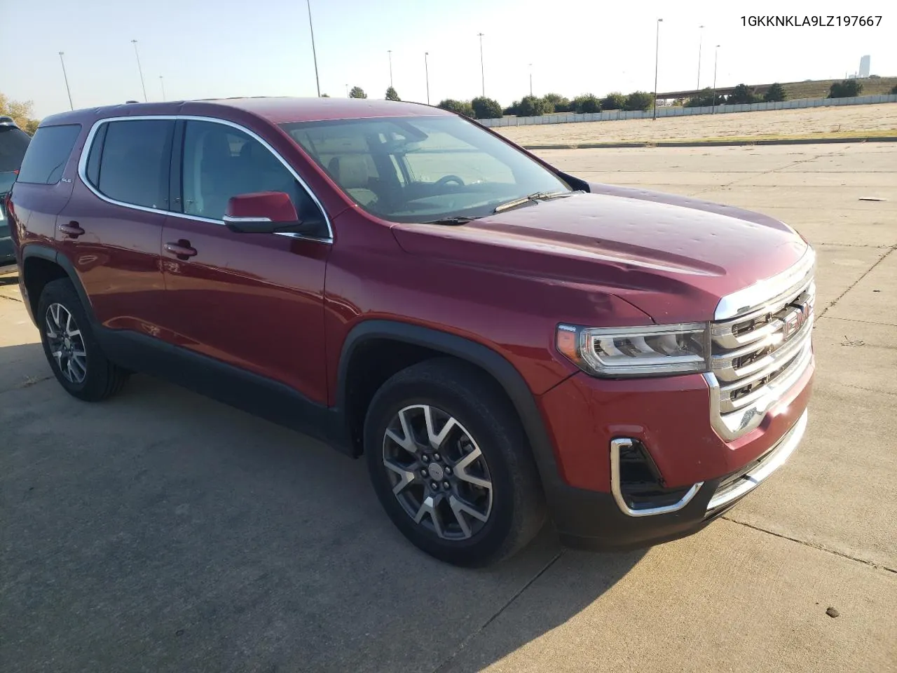 2020 GMC Acadia Sle VIN: 1GKKNKLA9LZ197667 Lot: 76135754