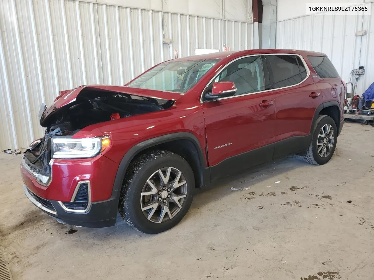 2020 GMC Acadia Sle VIN: 1GKKNRLS9LZ176366 Lot: 76397554