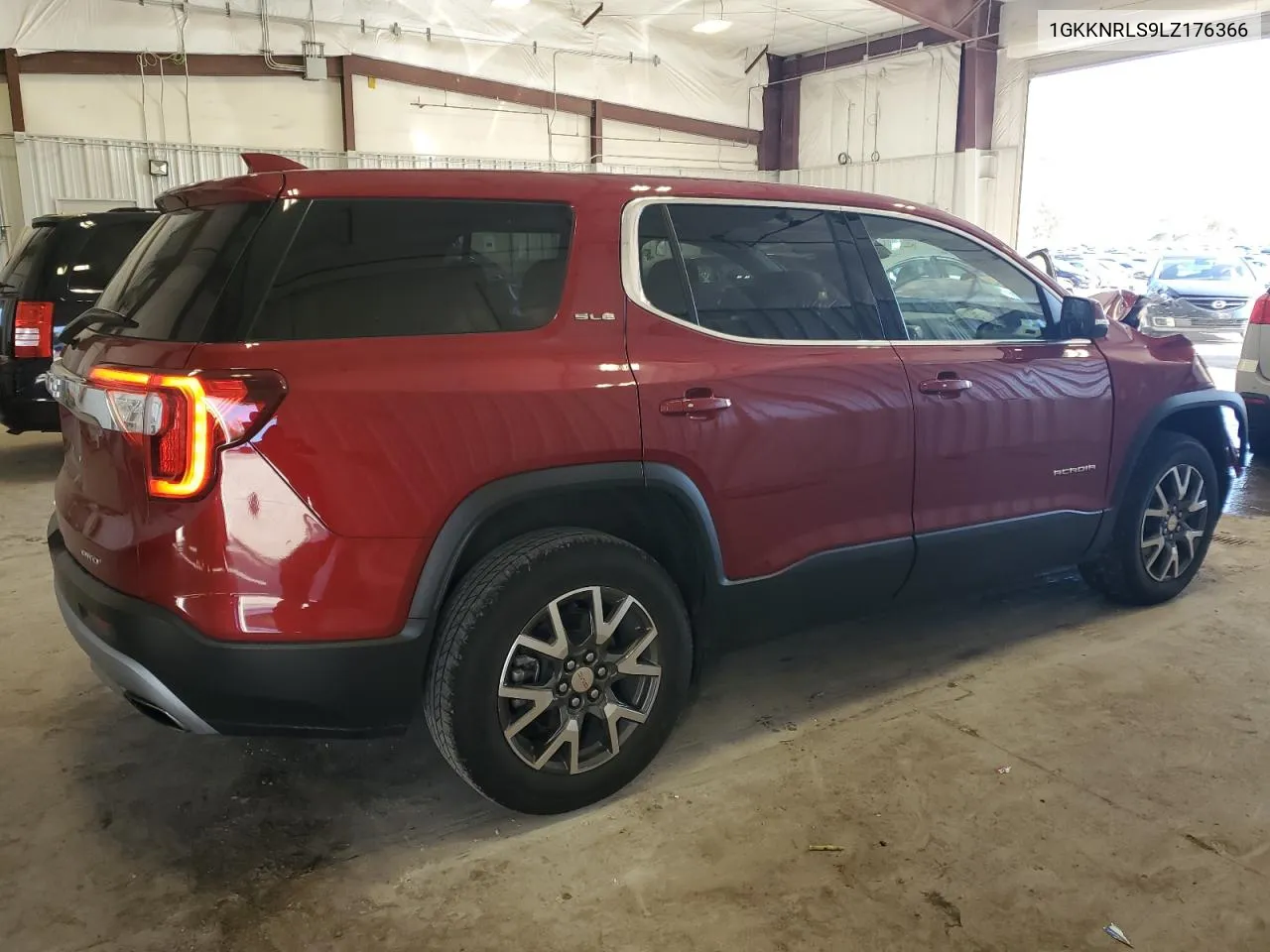 2020 GMC Acadia Sle VIN: 1GKKNRLS9LZ176366 Lot: 76397554