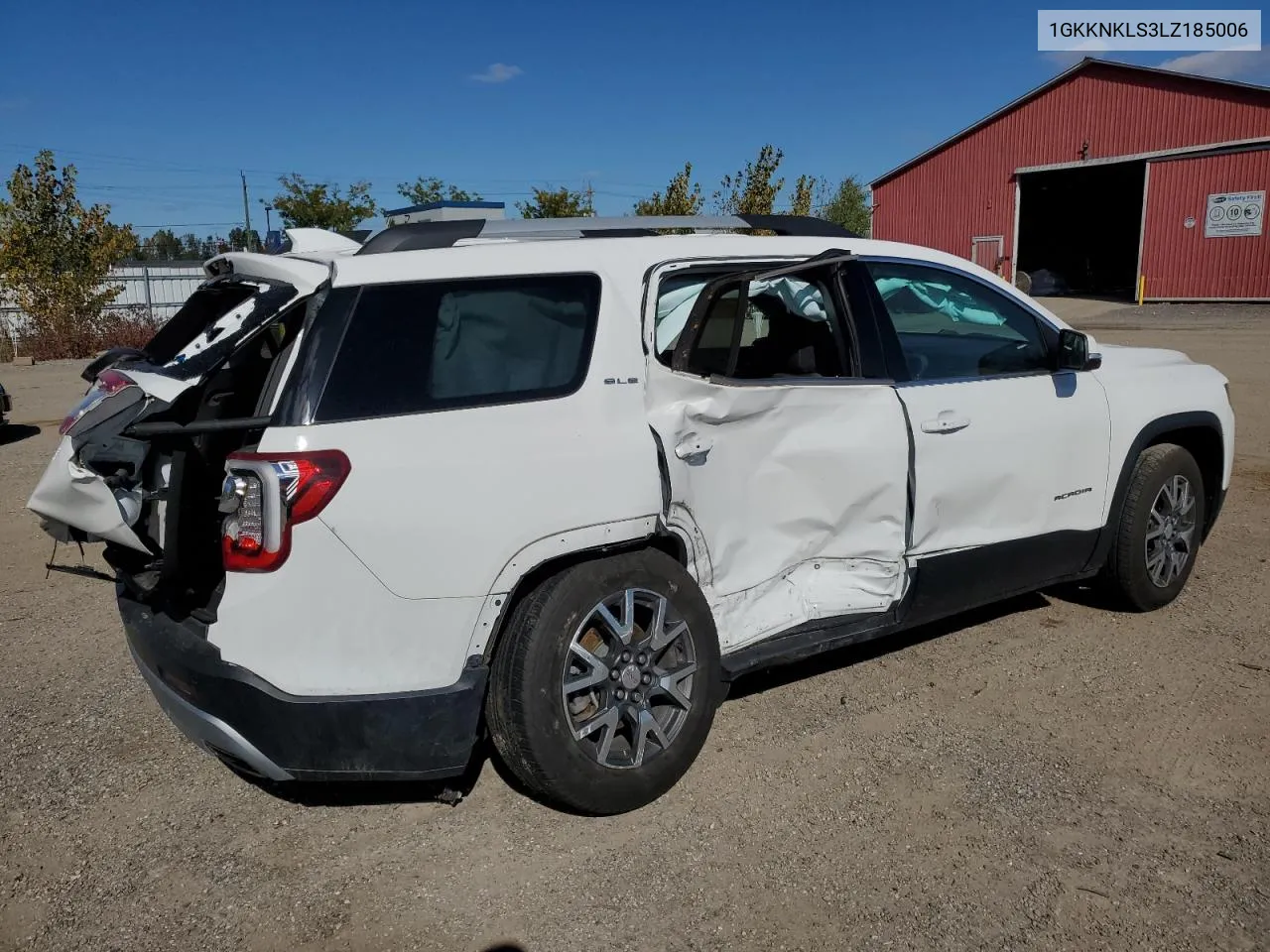 2020 GMC Acadia Sle VIN: 1GKKNKLS3LZ185006 Lot: 76462634