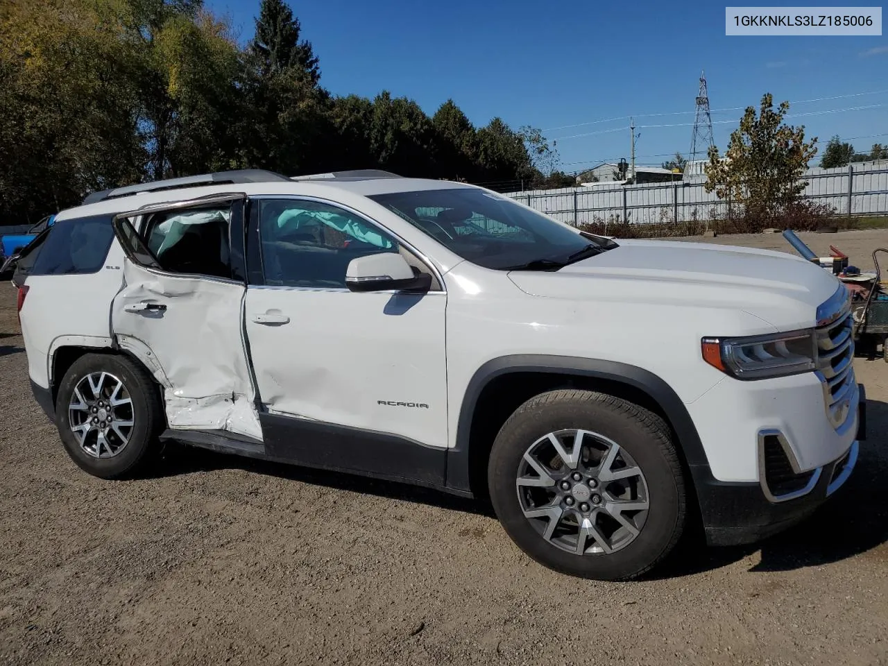 2020 GMC Acadia Sle VIN: 1GKKNKLS3LZ185006 Lot: 76462634