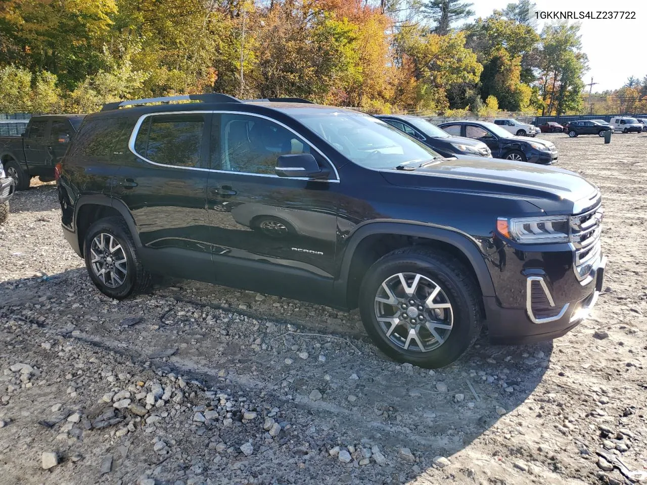 2020 GMC Acadia Sle VIN: 1GKKNRLS4LZ237722 Lot: 76594394