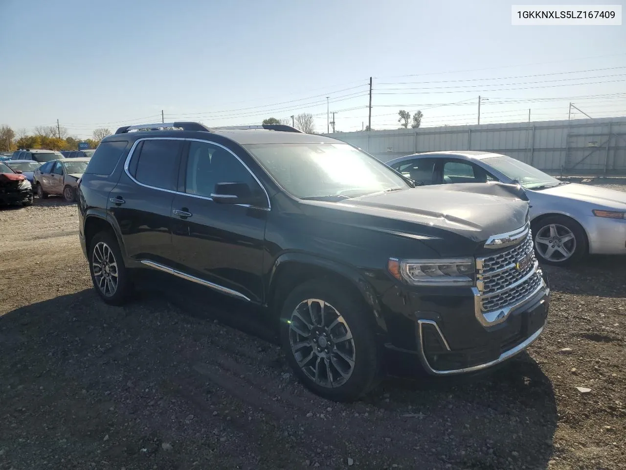 2020 GMC Acadia Denali VIN: 1GKKNXLS5LZ167409 Lot: 77010004