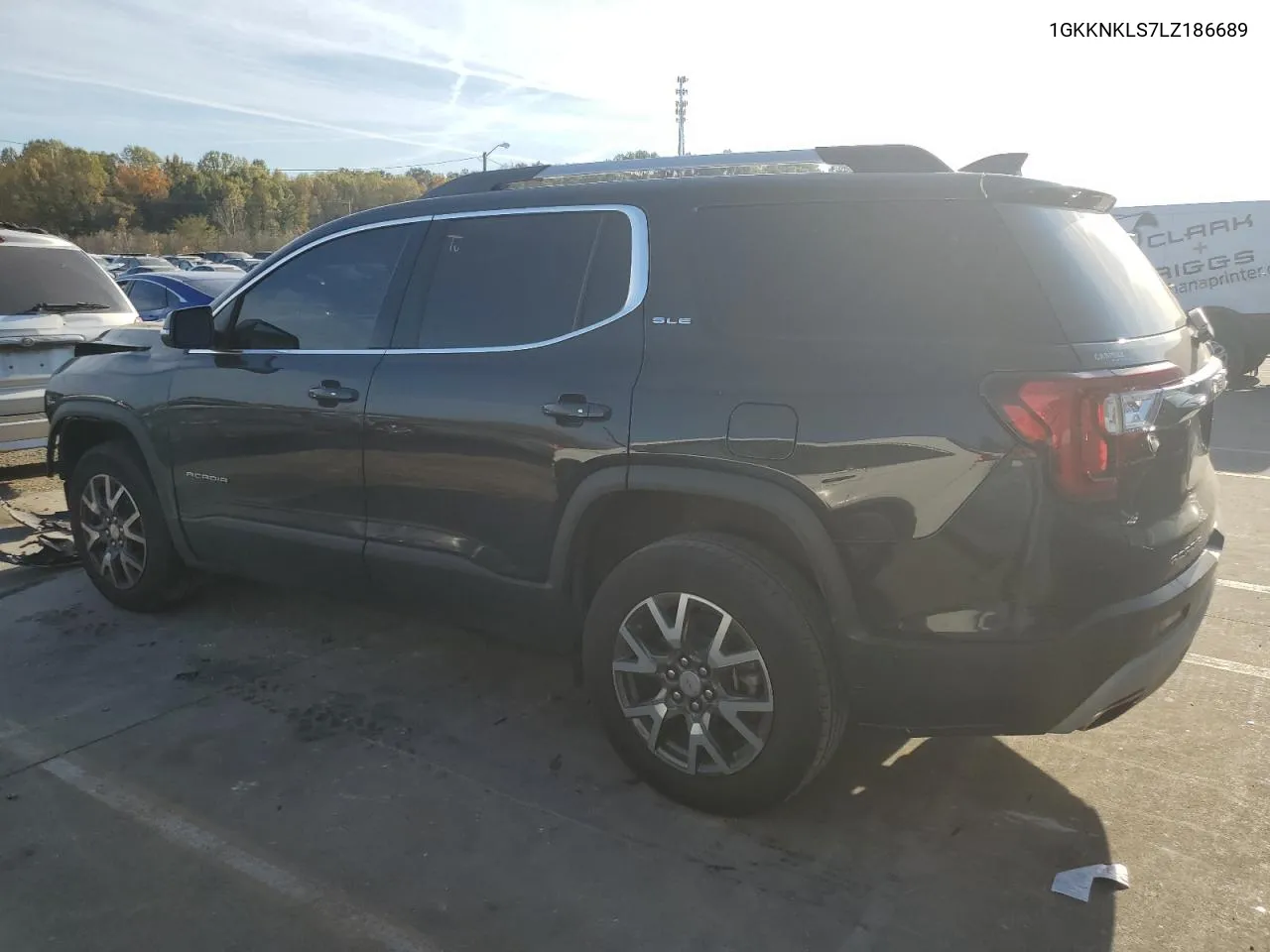 1GKKNKLS7LZ186689 2020 GMC Acadia Sle