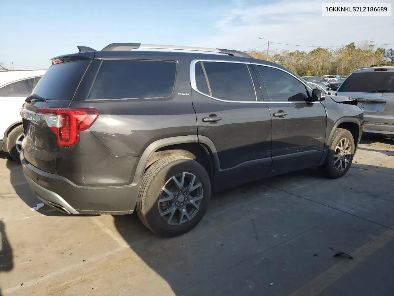 1GKKNKLS7LZ186689 2020 GMC Acadia Sle