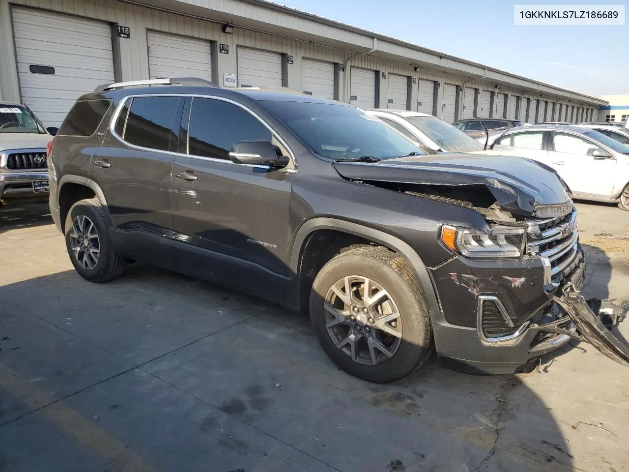 2020 GMC Acadia Sle VIN: 1GKKNKLS7LZ186689 Lot: 77144614