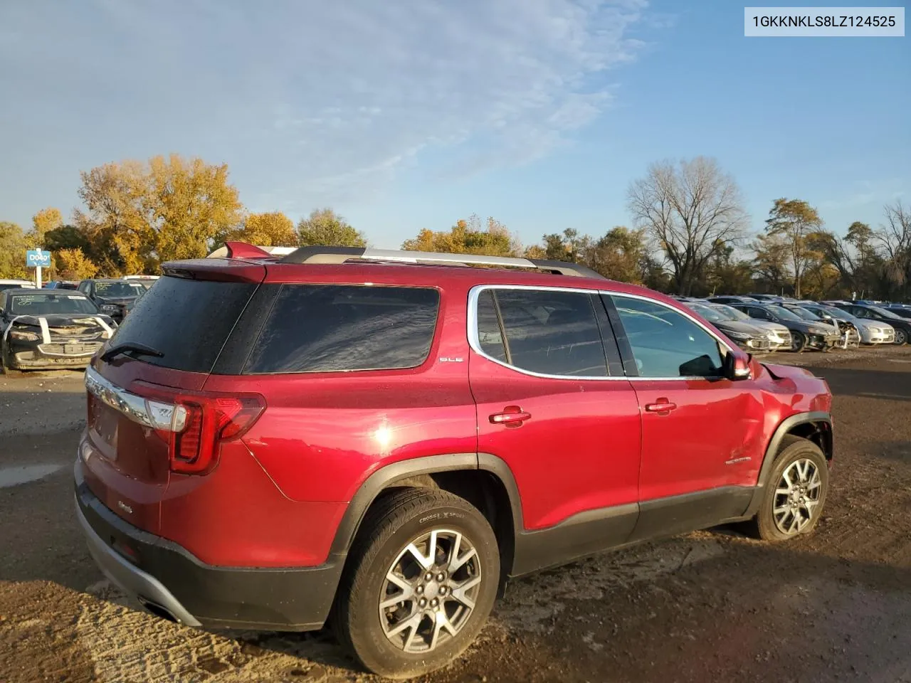 2020 GMC Acadia Sle VIN: 1GKKNKLS8LZ124525 Lot: 77206284