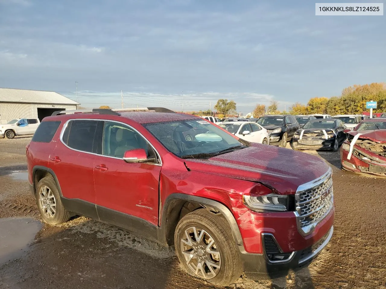 2020 GMC Acadia Sle VIN: 1GKKNKLS8LZ124525 Lot: 77206284