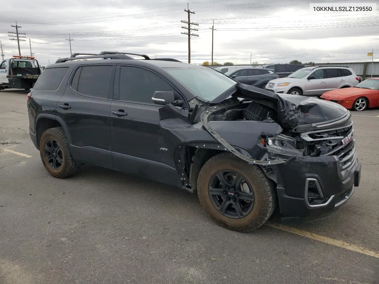 2020 GMC Acadia At4 VIN: 1GKKNLLS2LZ129550 Lot: 78018784