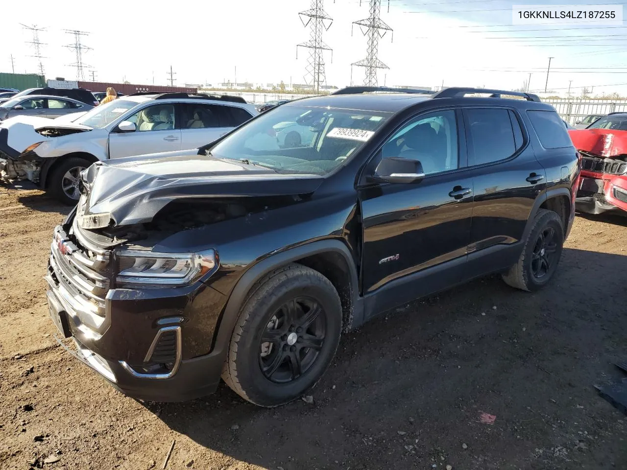 2020 GMC Acadia At4 VIN: 1GKKNLLS4LZ187255 Lot: 79939924