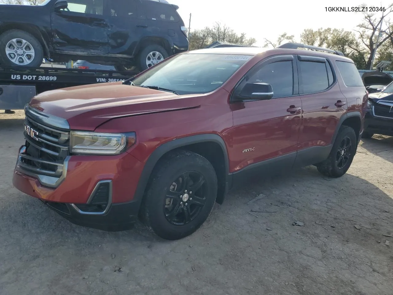 2020 GMC Acadia At4 VIN: 1GKKNLLS2LZ120346 Lot: 80435014