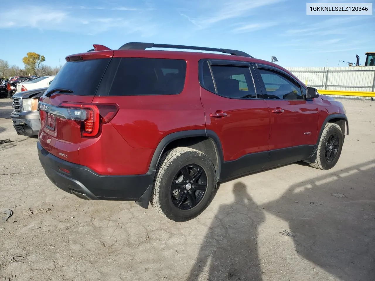 2020 GMC Acadia At4 VIN: 1GKKNLLS2LZ120346 Lot: 80435014