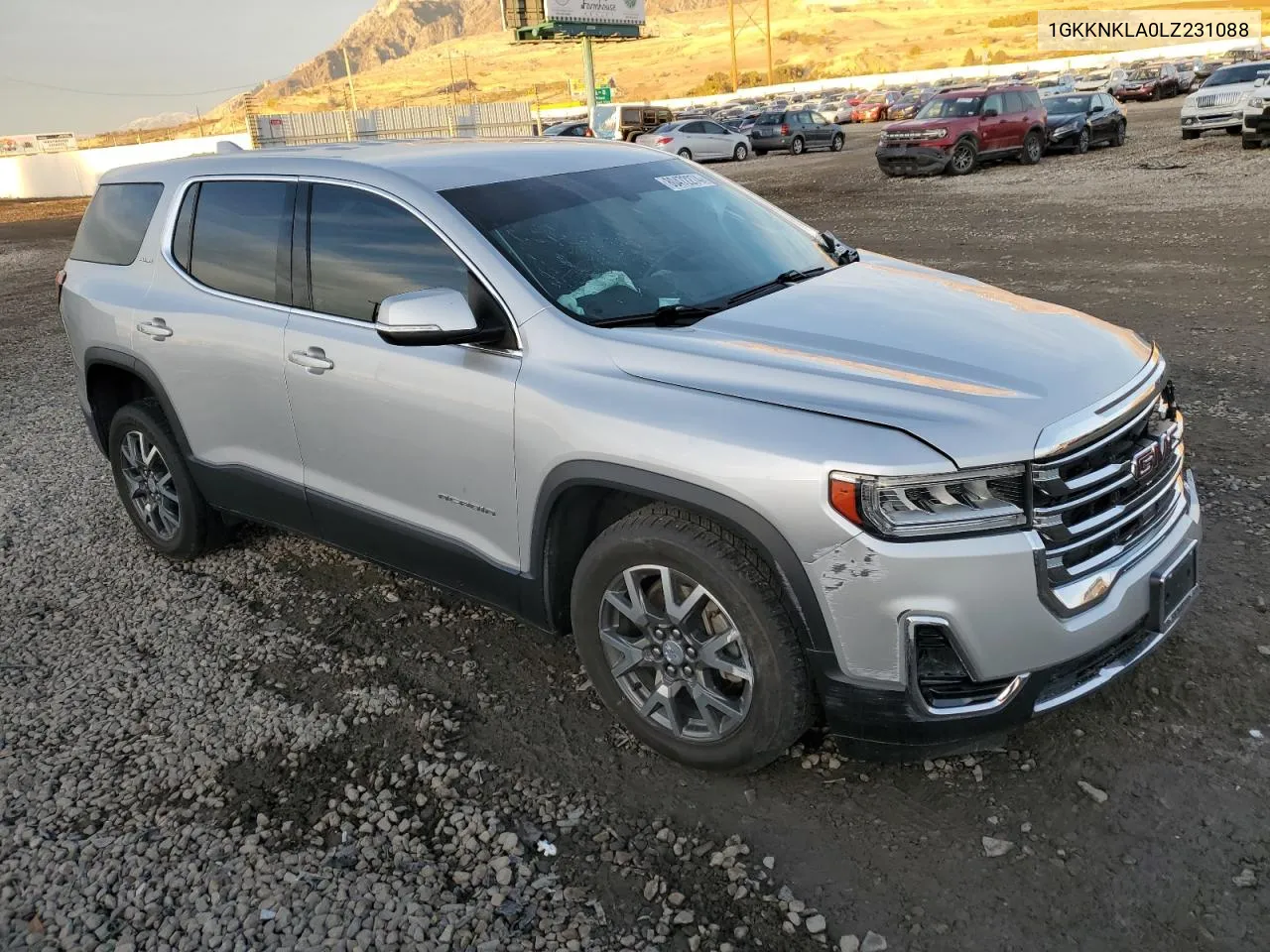 2020 GMC Acadia Sle VIN: 1GKKNKLA0LZ231088 Lot: 80472274