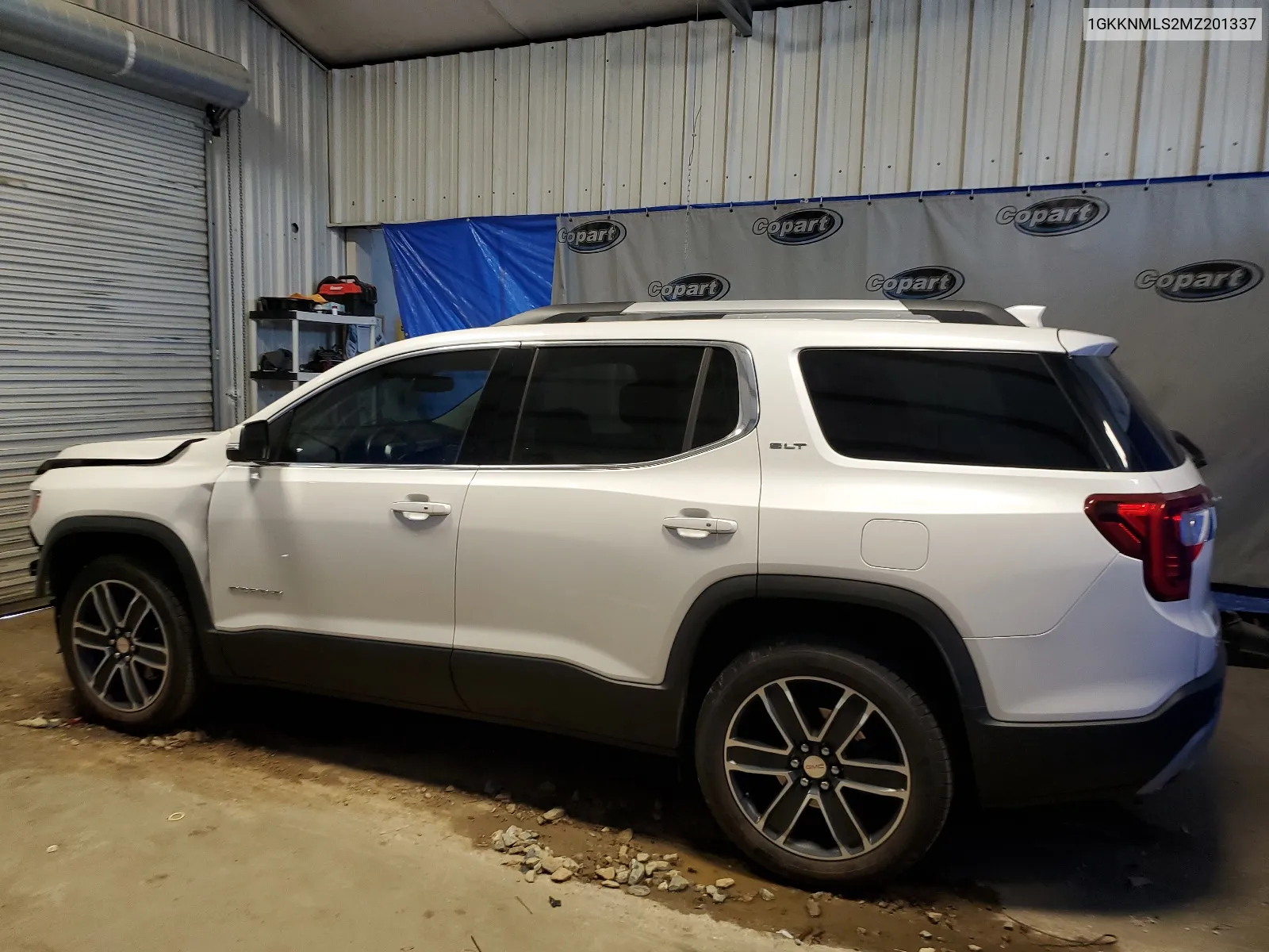 2021 GMC Acadia Slt VIN: 1GKKNMLS2MZ201337 Lot: 66296124