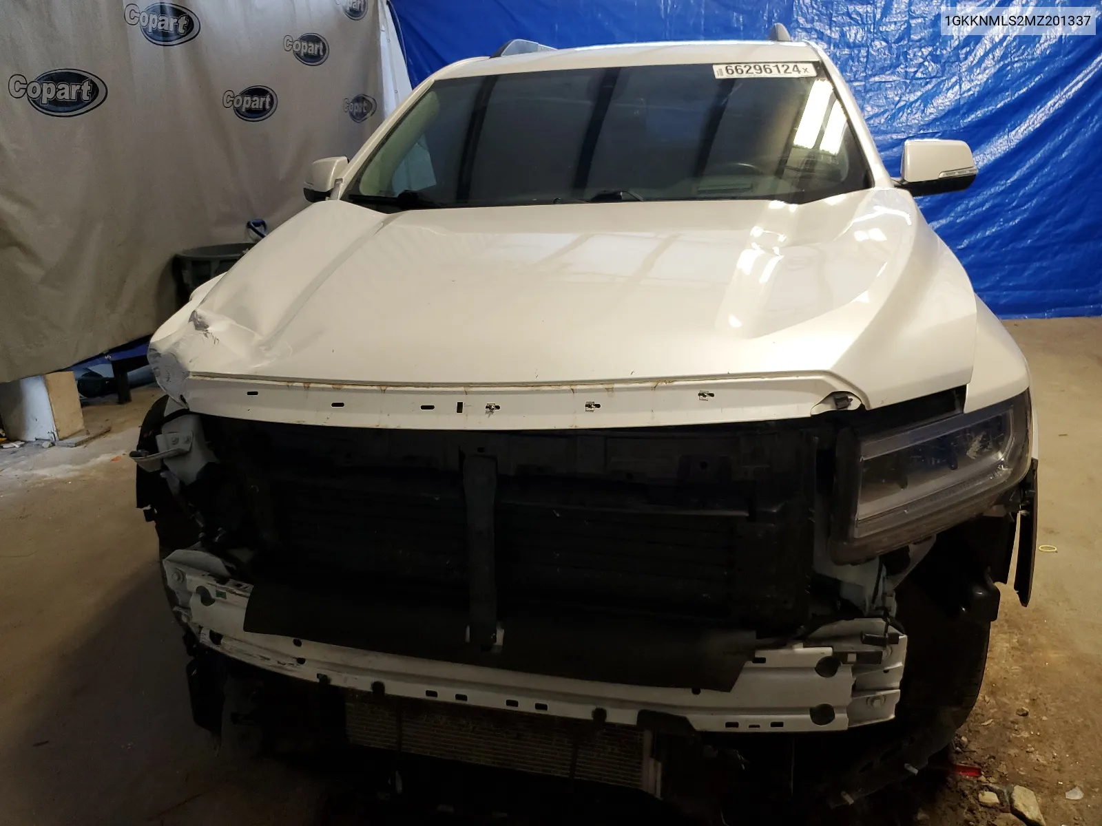 2021 GMC Acadia Slt VIN: 1GKKNMLS2MZ201337 Lot: 66296124