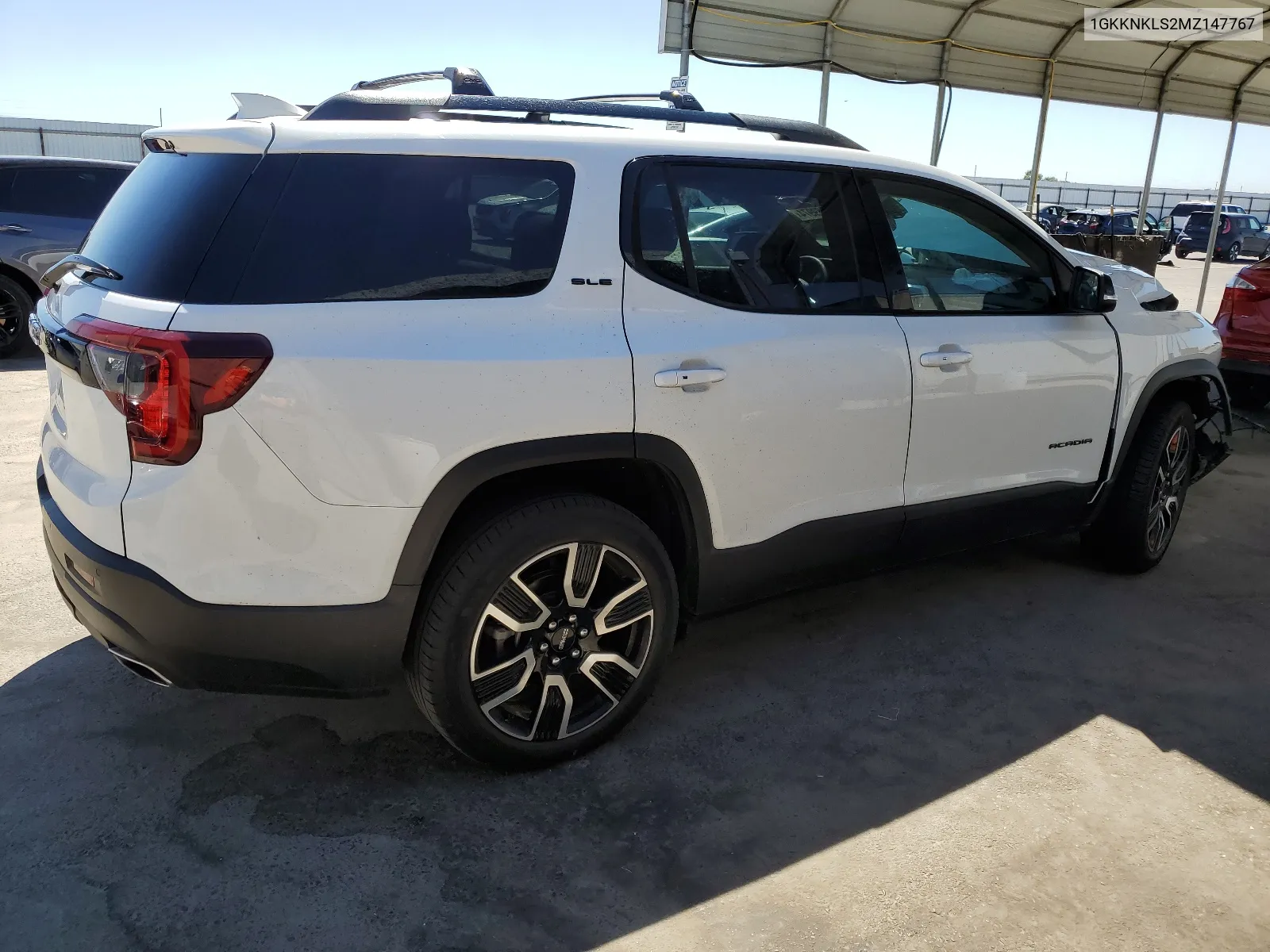 2021 GMC Acadia Sle VIN: 1GKKNKLS2MZ147767 Lot: 67489974