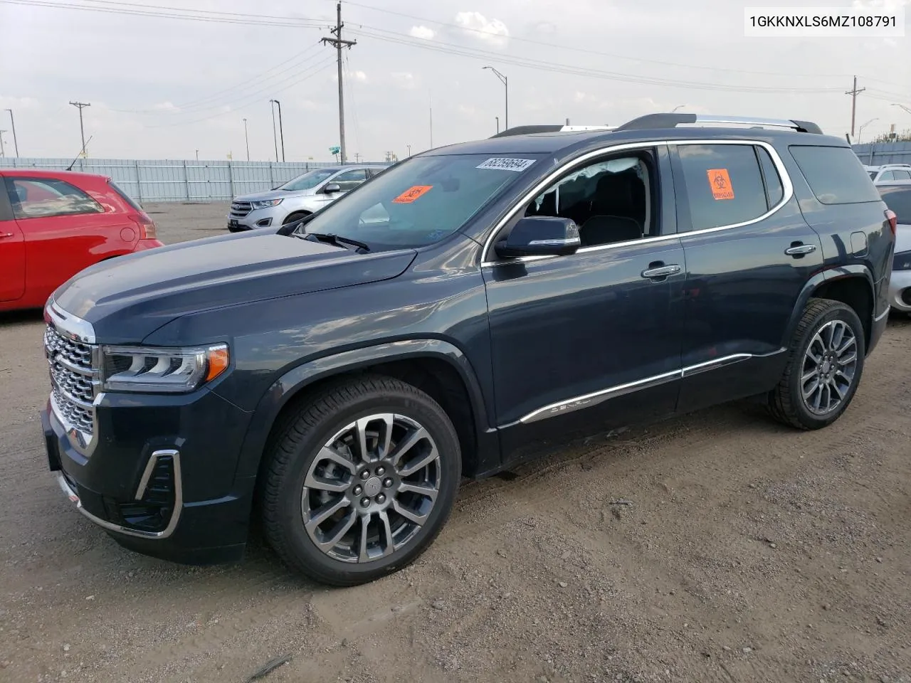 2021 GMC Acadia Denali VIN: 1GKKNXLS6MZ108791 Lot: 68259694