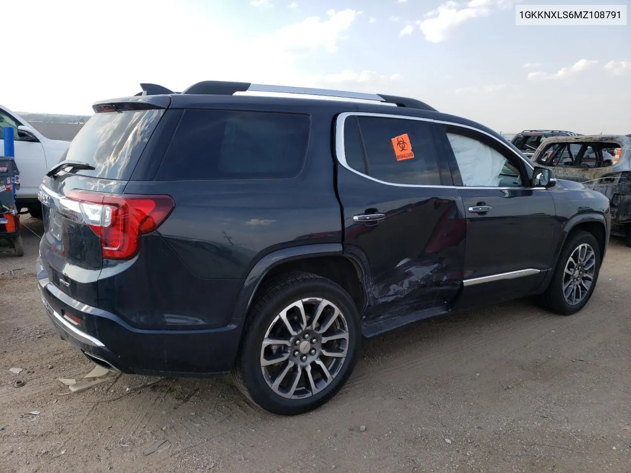 2021 GMC Acadia Denali VIN: 1GKKNXLS6MZ108791 Lot: 68259694