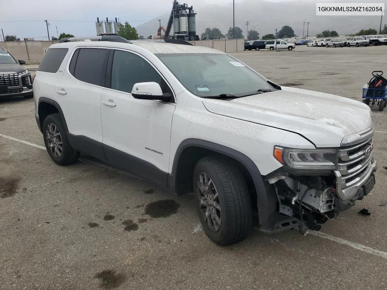 2021 GMC Acadia Slt VIN: 1GKKNMLS2MZ162054 Lot: 70059654