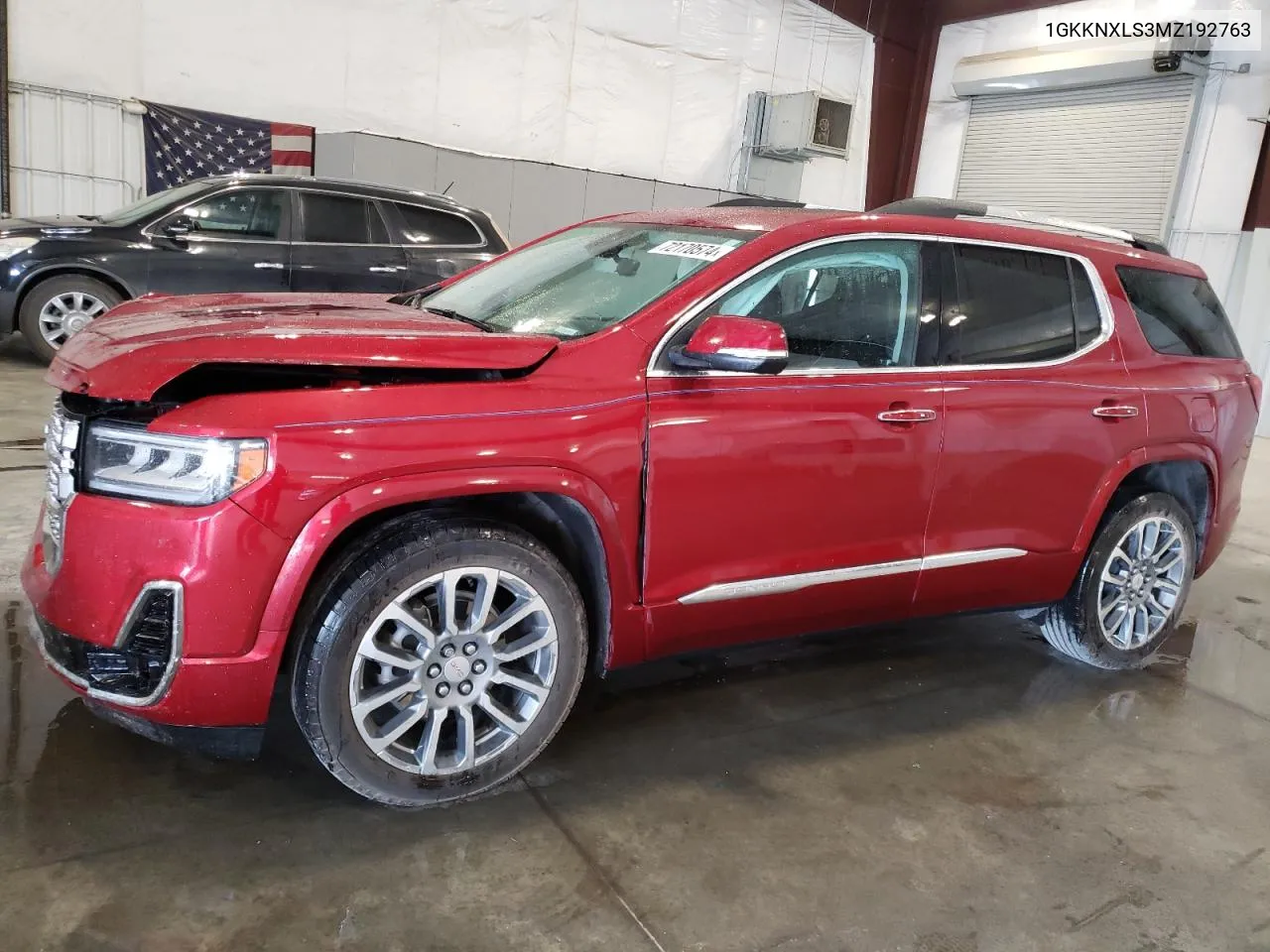 1GKKNXLS3MZ192763 2021 GMC Acadia Denali