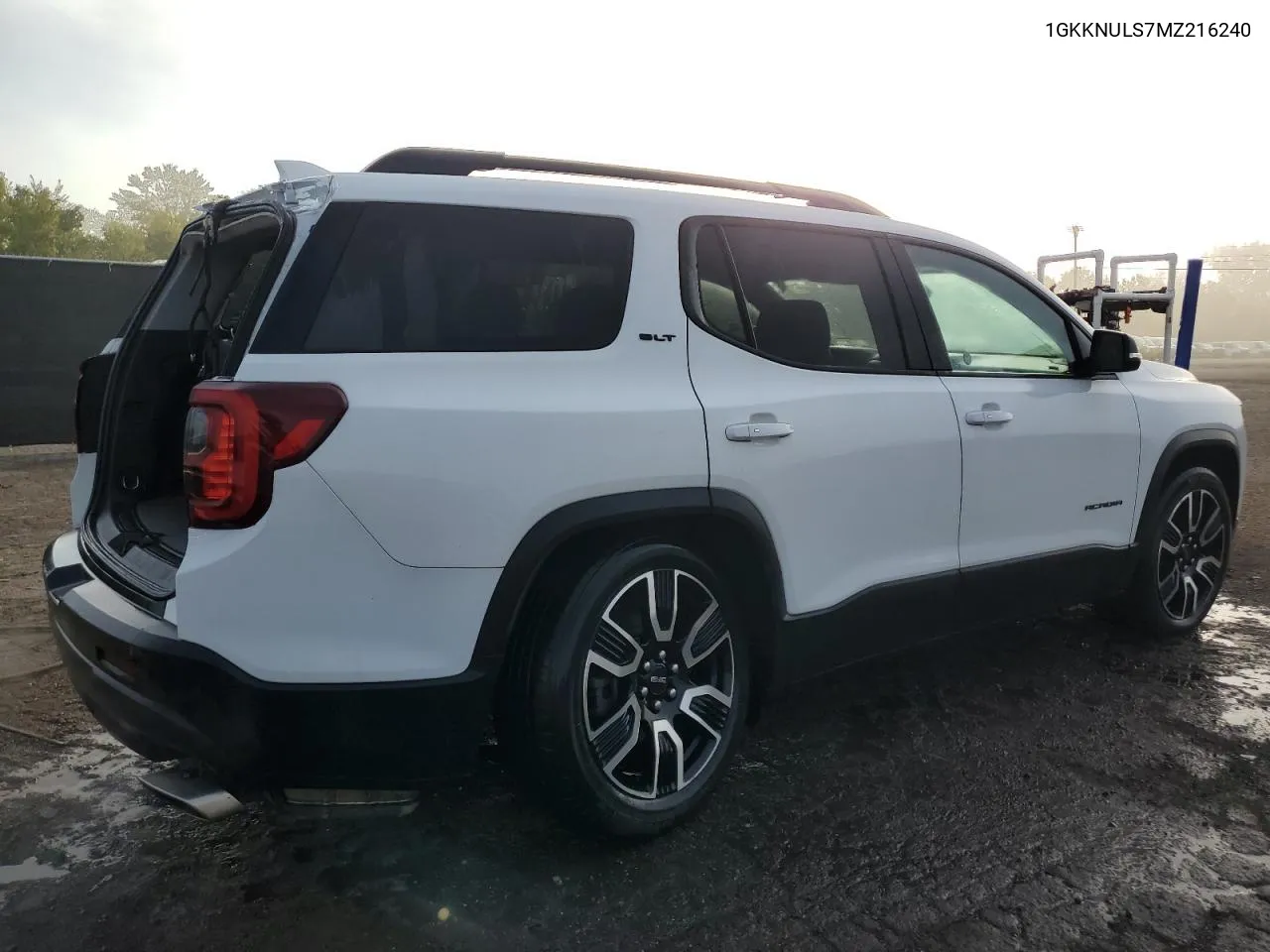 2021 GMC Acadia Slt VIN: 1GKKNULS7MZ216240 Lot: 72185514