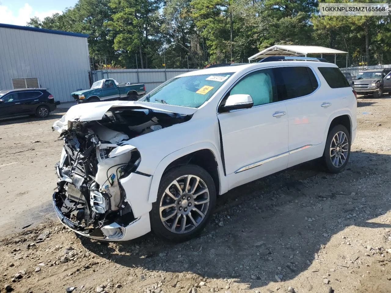 1GKKNPLS2MZ165568 2021 GMC Acadia Denali