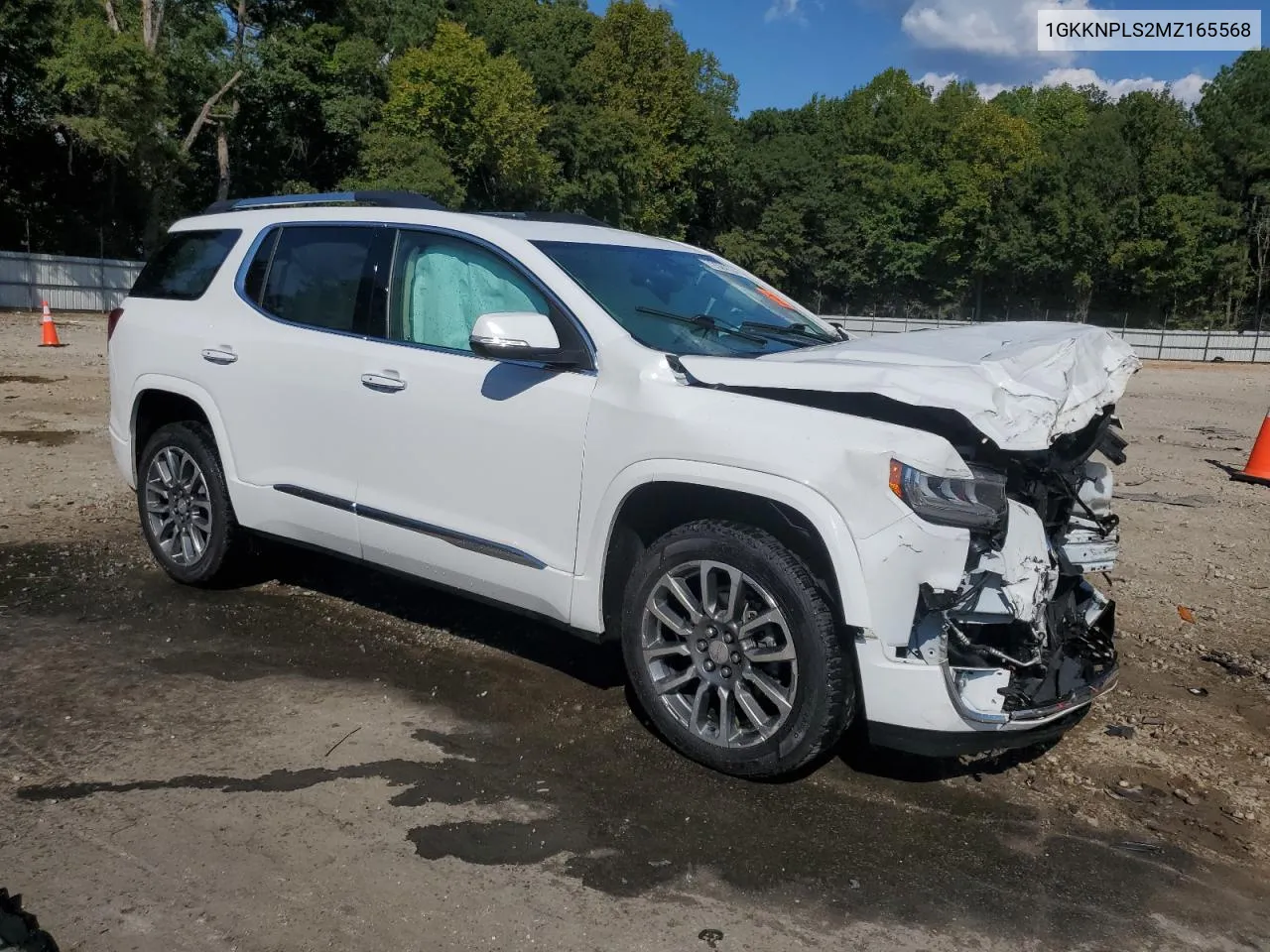 1GKKNPLS2MZ165568 2021 GMC Acadia Denali