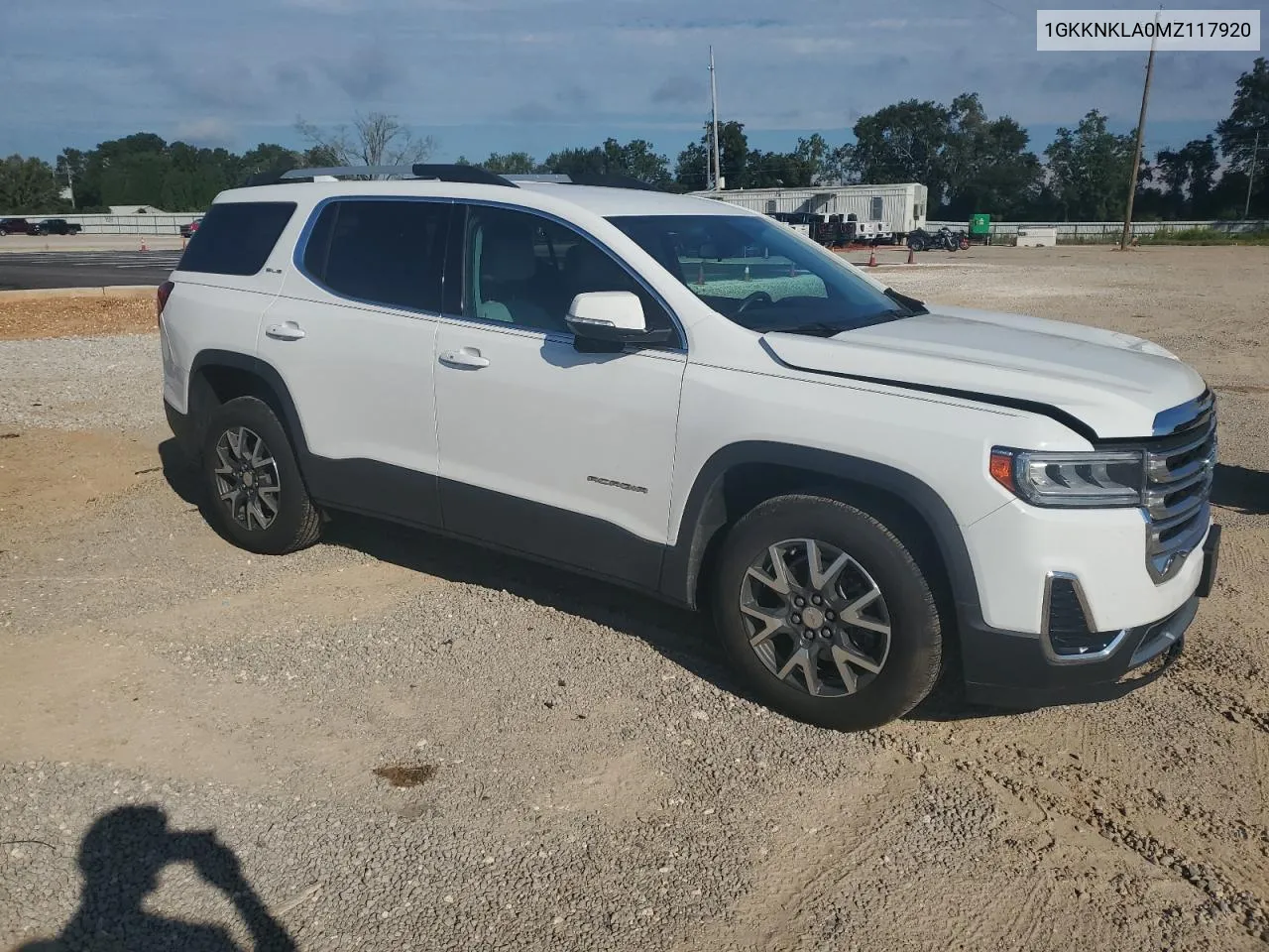 2021 GMC Acadia Sle VIN: 1GKKNKLA0MZ117920 Lot: 72722244