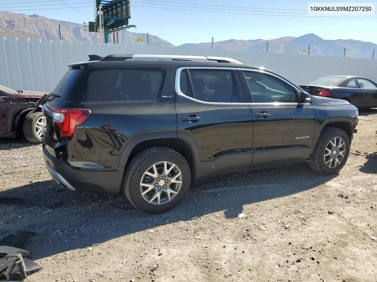 2021 GMC Acadia Slt VIN: 1GKKNULS9MZ207250 Lot: 72938264