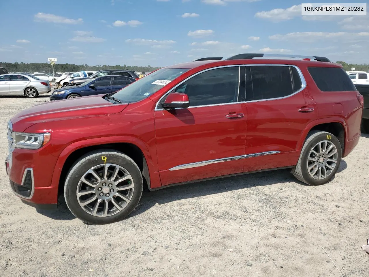 2021 GMC Acadia Denali VIN: 1GKKNPLS1MZ120282 Lot: 73734034