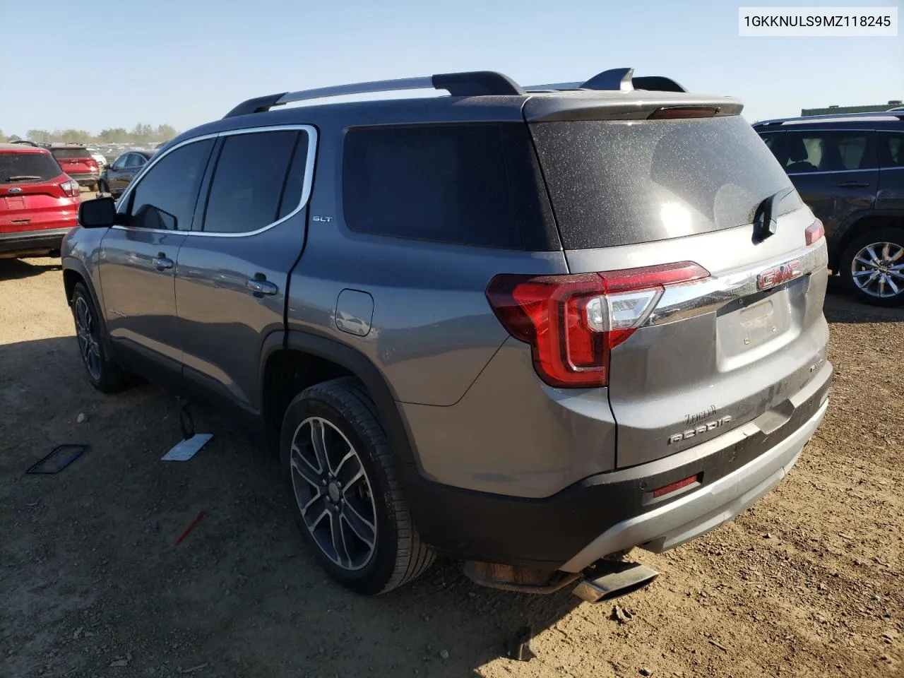 2021 GMC Acadia Slt VIN: 1GKKNULS9MZ118245 Lot: 74100674