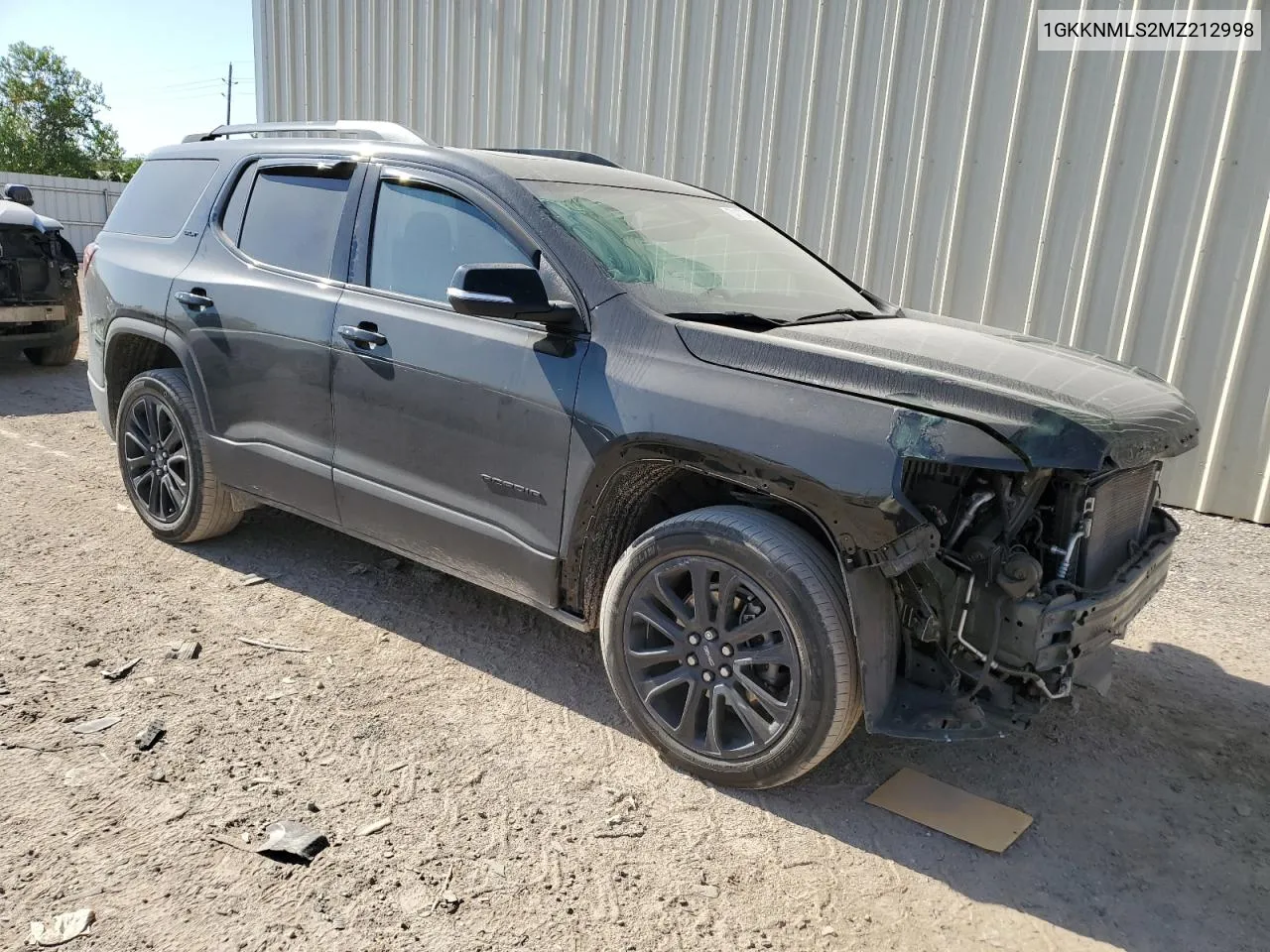 2021 GMC Acadia Slt VIN: 1GKKNMLS2MZ212998 Lot: 74127534