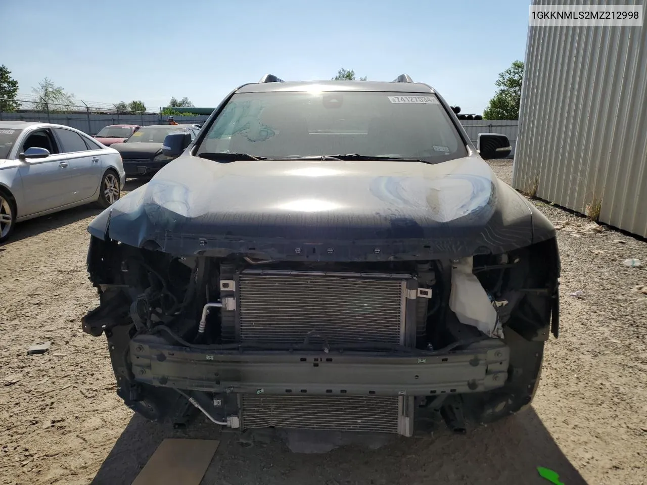 2021 GMC Acadia Slt VIN: 1GKKNMLS2MZ212998 Lot: 74127534