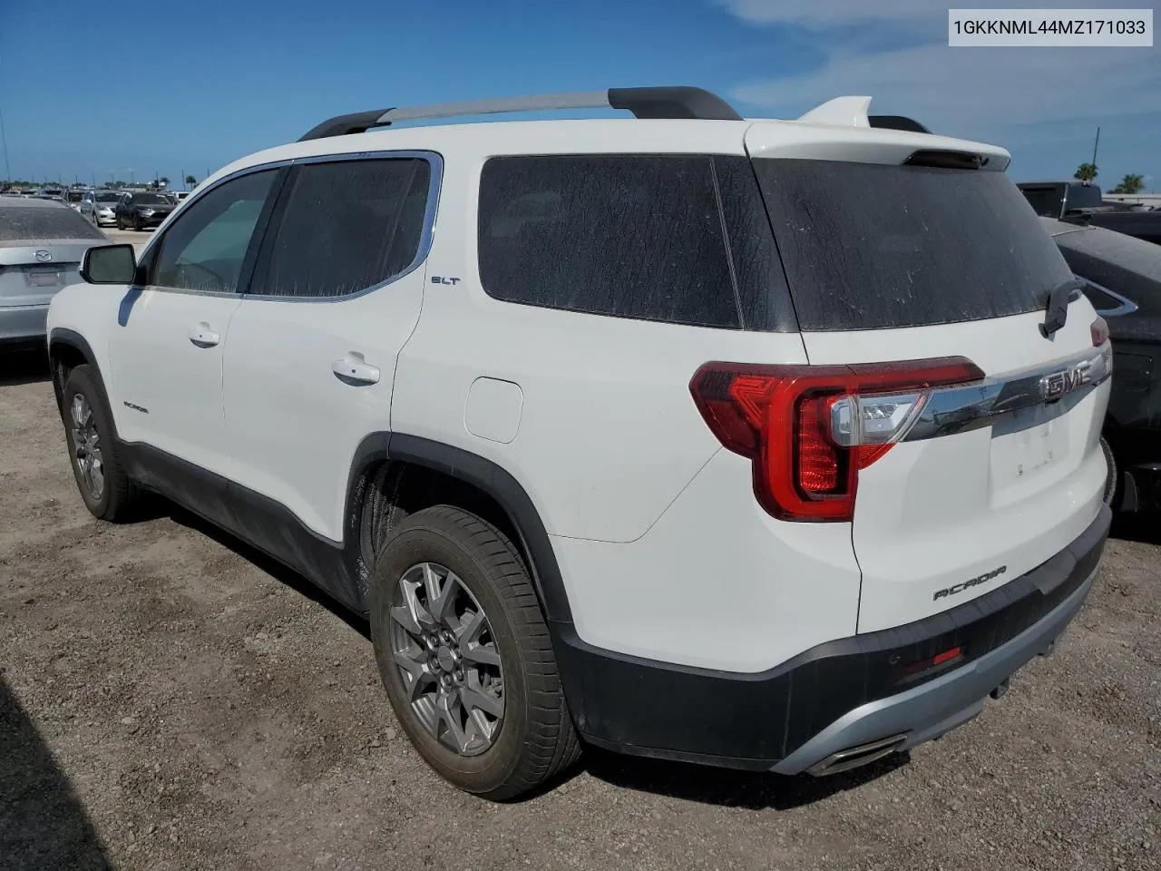 1GKKNML44MZ171033 2021 GMC Acadia Slt