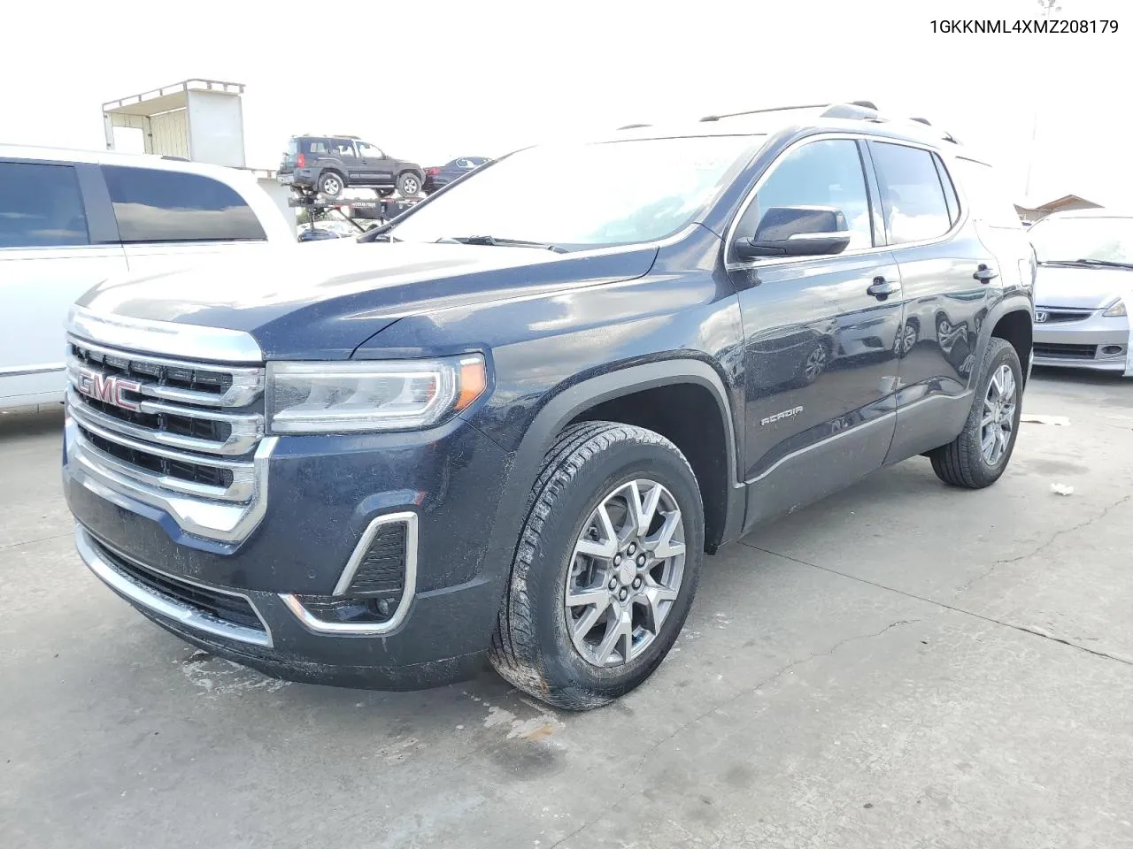 2021 GMC Acadia Slt VIN: 1GKKNML4XMZ208179 Lot: 75061434