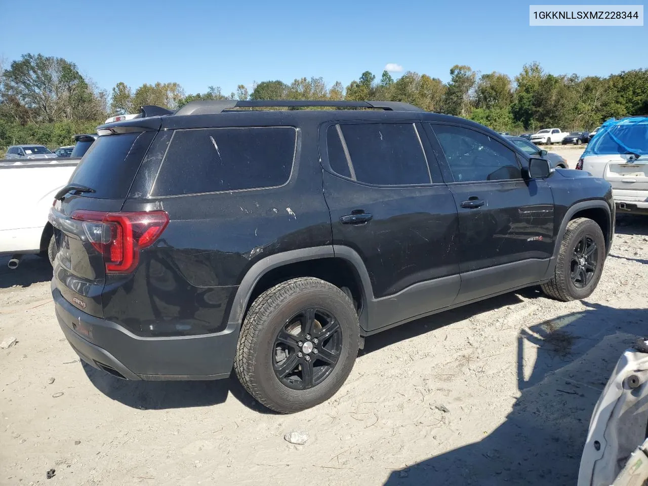 2021 GMC Acadia At4 VIN: 1GKKNLLSXMZ228344 Lot: 76204794