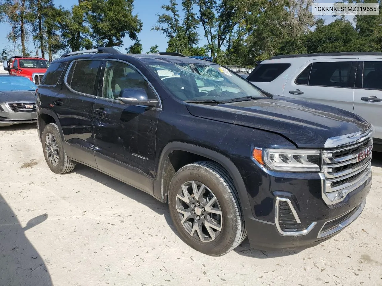 2021 GMC Acadia Sle VIN: 1GKKNKLS1MZ219655 Lot: 76578444