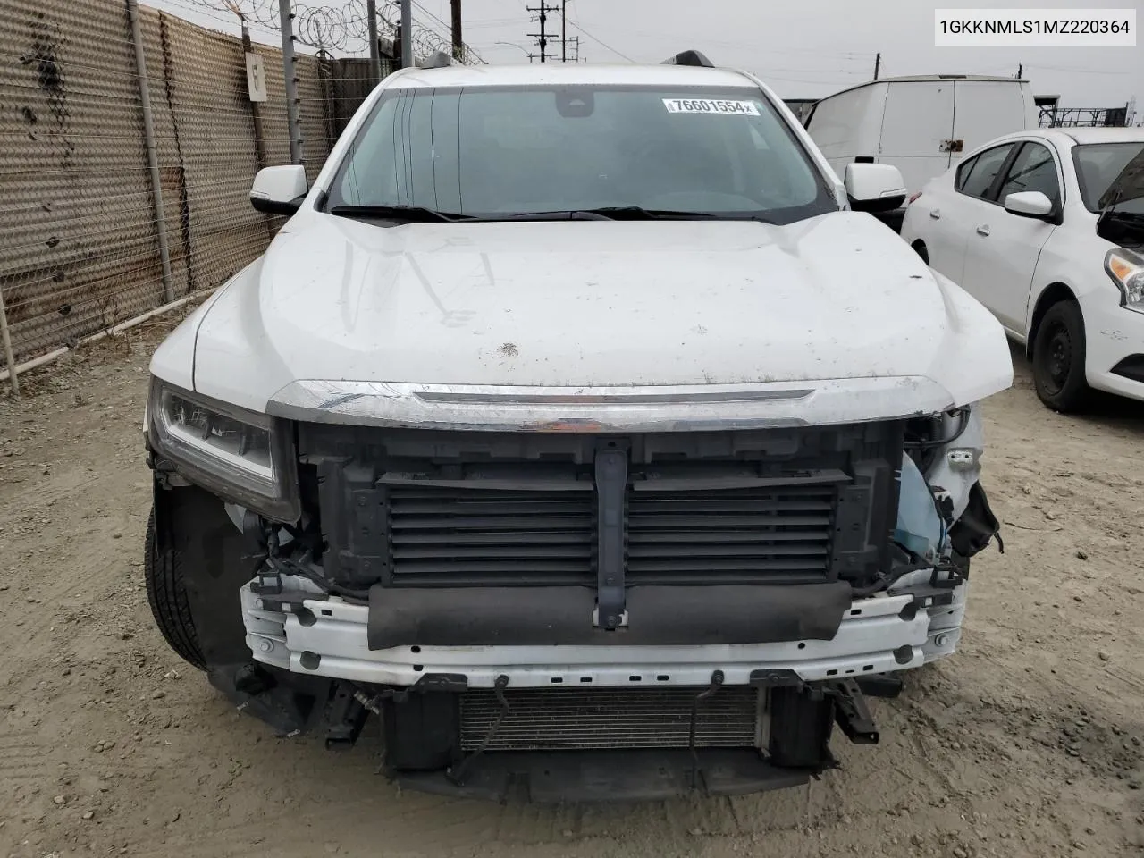 1GKKNMLS1MZ220364 2021 GMC Acadia Slt