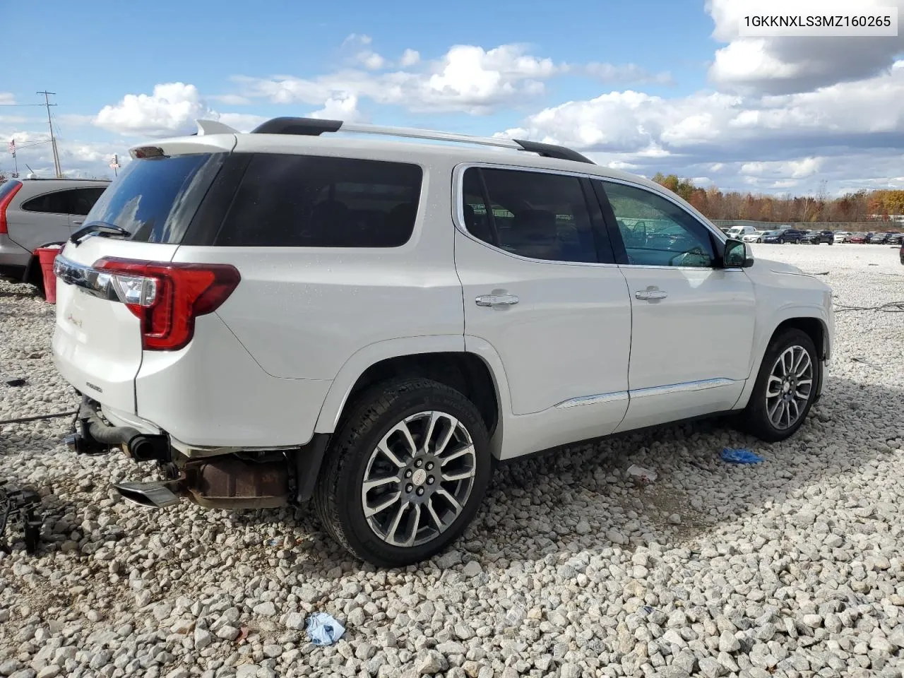 2021 GMC Acadia Denali VIN: 1GKKNXLS3MZ160265 Lot: 77164974